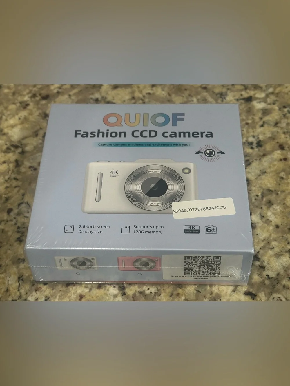 Digital Camera 4K for Kids-48MP Autofocus Vlogging Camera with 32GB Card